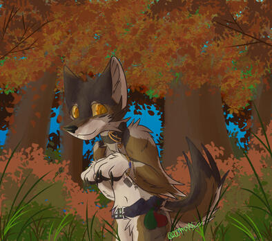 half body, shaded, detailed background